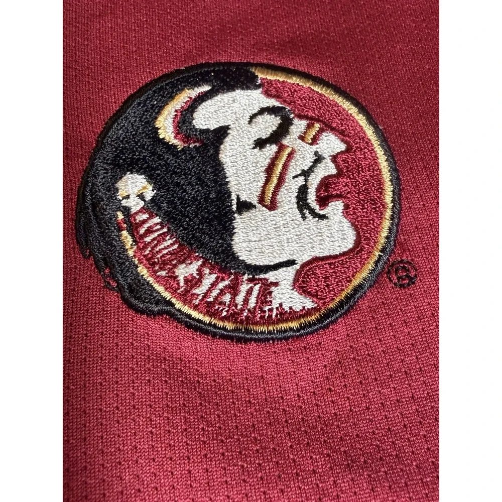 PGA Tour Florida State Seminoles Polo Mens Large Garnet FSU Golf Shirt NCAA